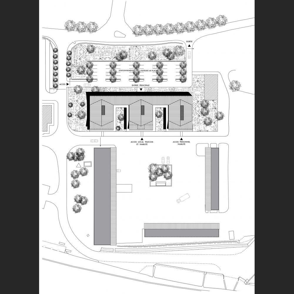 Centre ASF Salon de Provence Nathalie Merveille Architecte